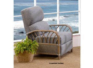 Oceanview ratrtan recliner chair