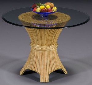 Caliente Beveled Glass Table