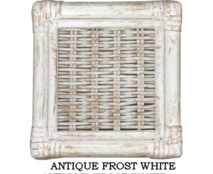Antique Frost White Finish