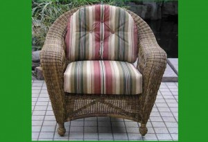 Long Island outdoor wicker chair