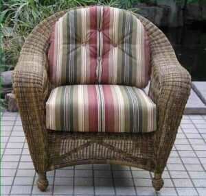 Long Island outdoor wicker chair