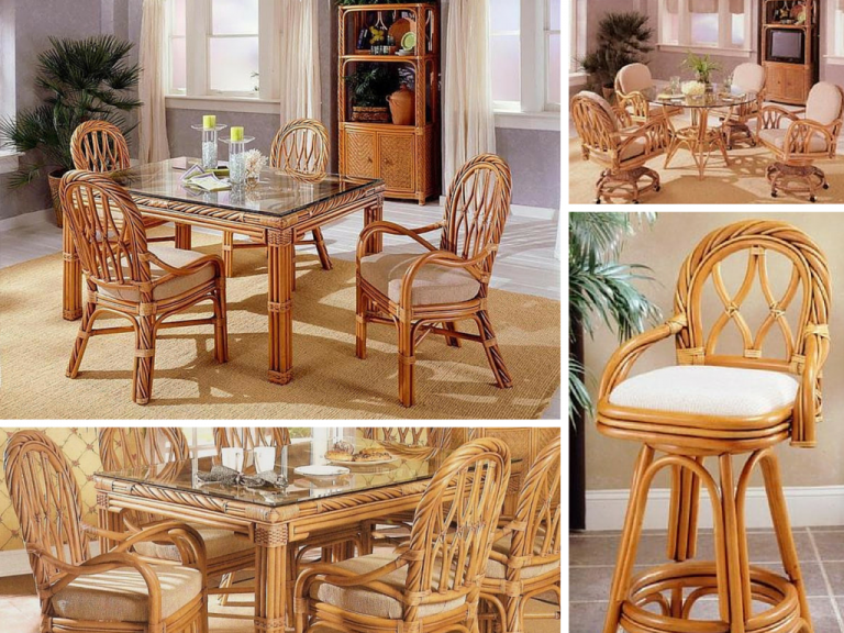 Rattan Wicker Dining Sets / Kozy Kingdom / Call To Order 800-242-8314