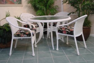 Veranda Bistro Chair & Large 46" Table