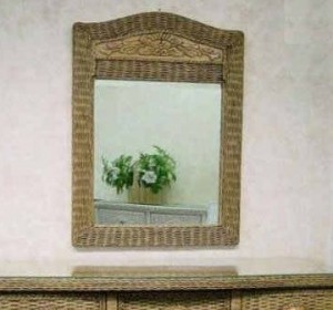 Woodcarved Mirror