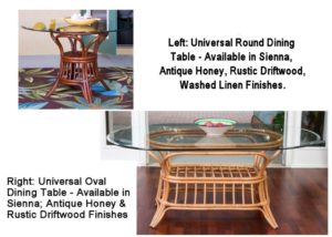 Universal Rattan Dining Tables