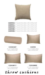 NC throw Cushions