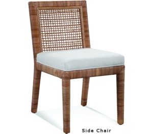 Pine Isle Wicker Side Chair