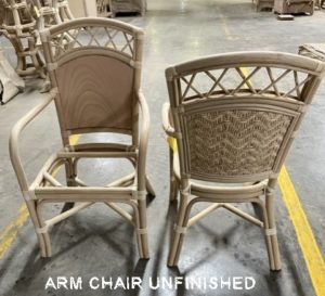 ST Croix Arm chair unfinished