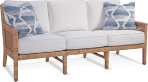 Pine Island Wicker Sofa