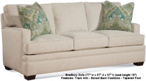 Kensington Panel Arm Sofa