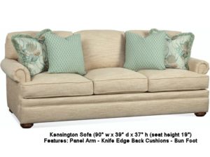 Kensington Panel Arm Sofa