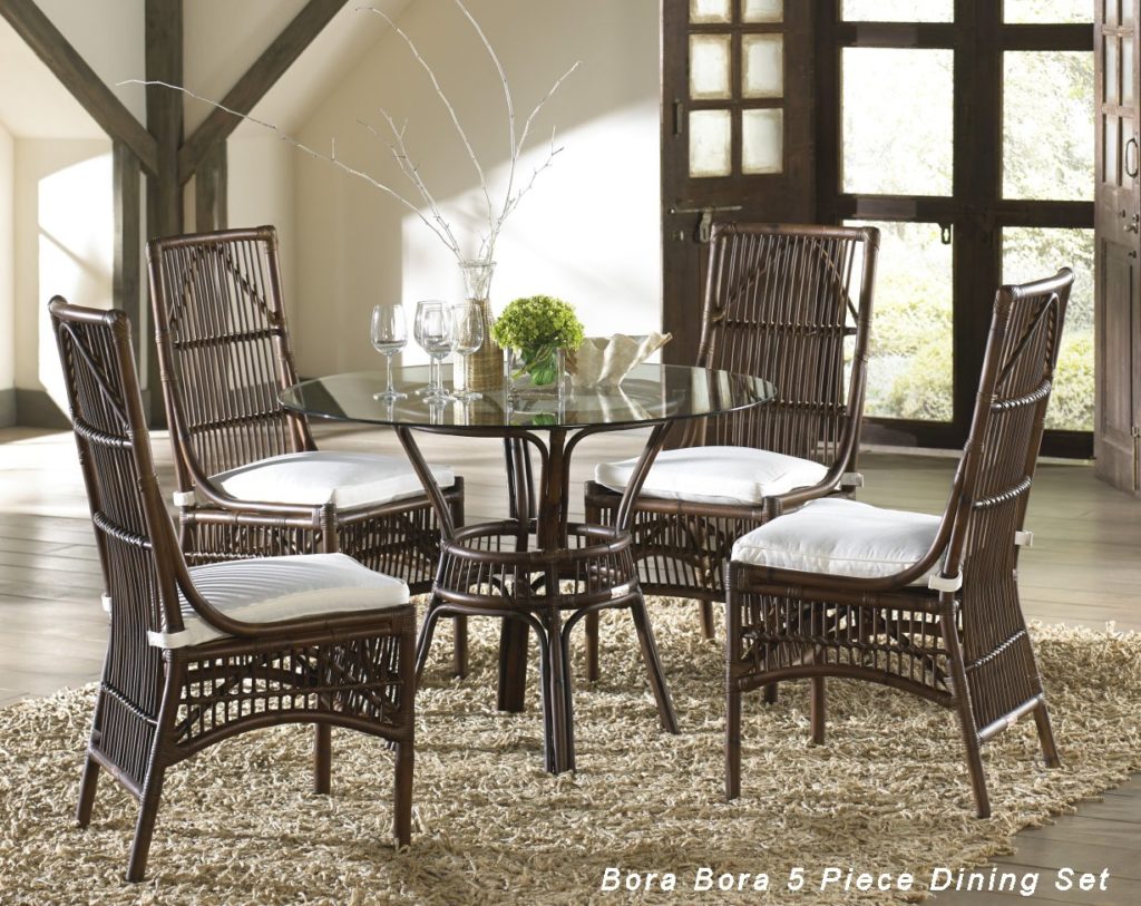 Indoor Rattan Wicker Dining Room Furniture & Sets