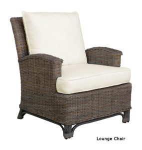Exuman Wicker Lounge Chair