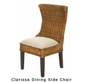 Clarissa Wicker Dining Side Chair