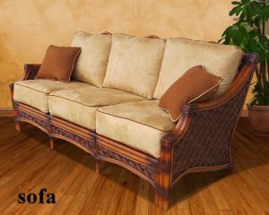 Mauna Loa rattan & wicker sofa