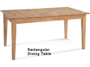 Bridgehampton wicker rectangular dining table