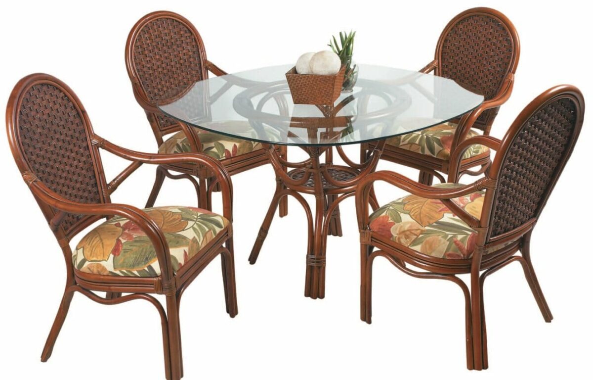 Rattan Dining Set - 55-18