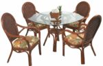 Rattan Dining Set - 55-18