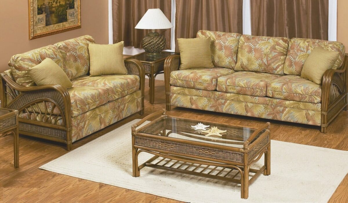 Rattan and Wicker Set