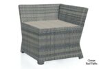 Bainbridge Outdoor Wicker Corner End Table