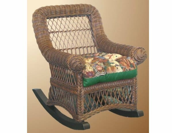 CHR Wicker Child Rocker