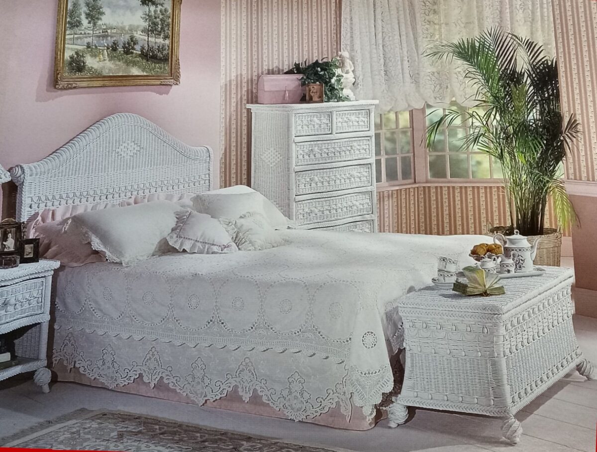 Classic Wicker Bedroom