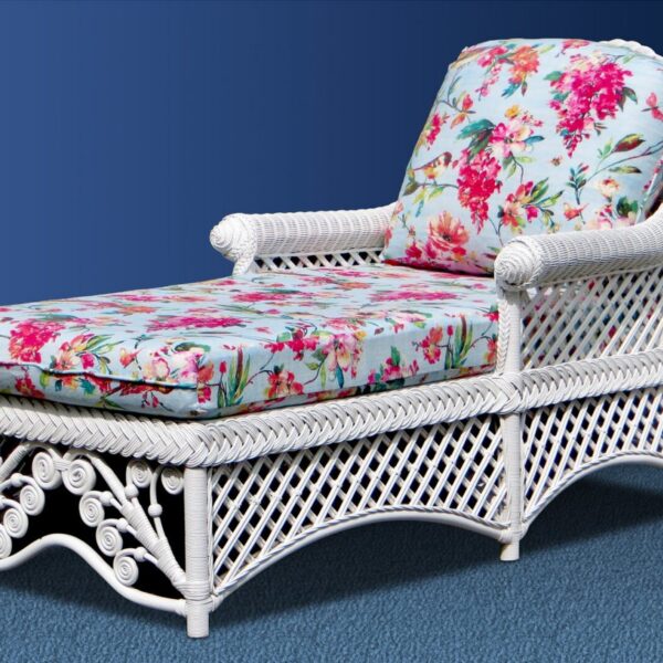 Gazebo Wicker Chaise Lounge