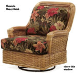 Summerset Rattan & Wicker Swivel Glider
