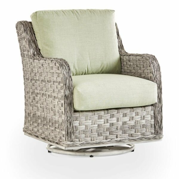 Grand Wicker Swivel Glider