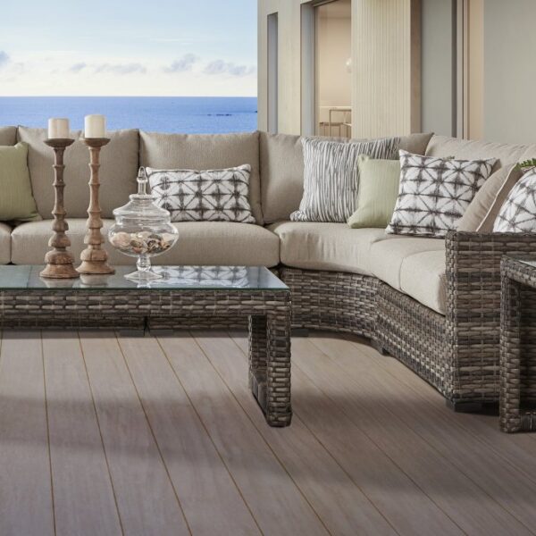 Java Outdoor Wicker Sectional