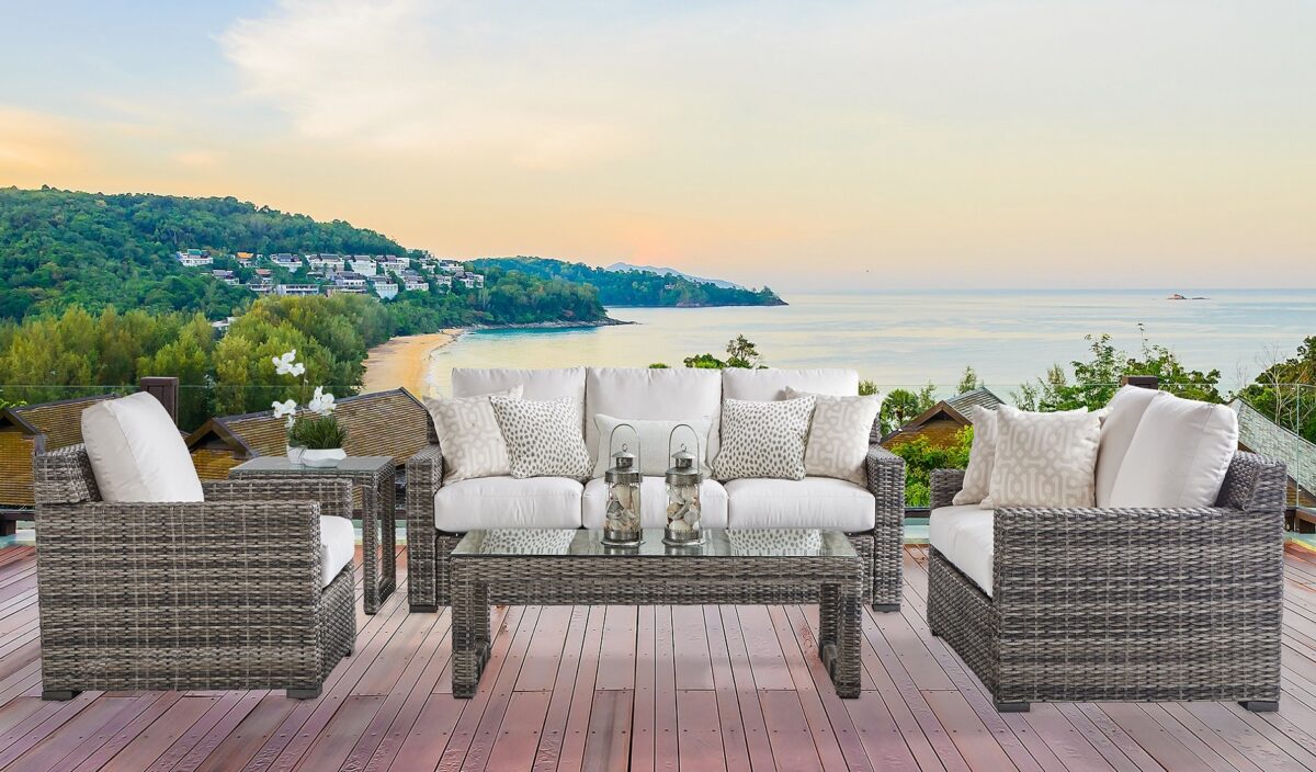 Java Outdoor Wicker Set