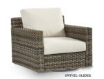 Java outdoor swivel glider