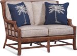 Lafayette Rattan Wicker Loveseat