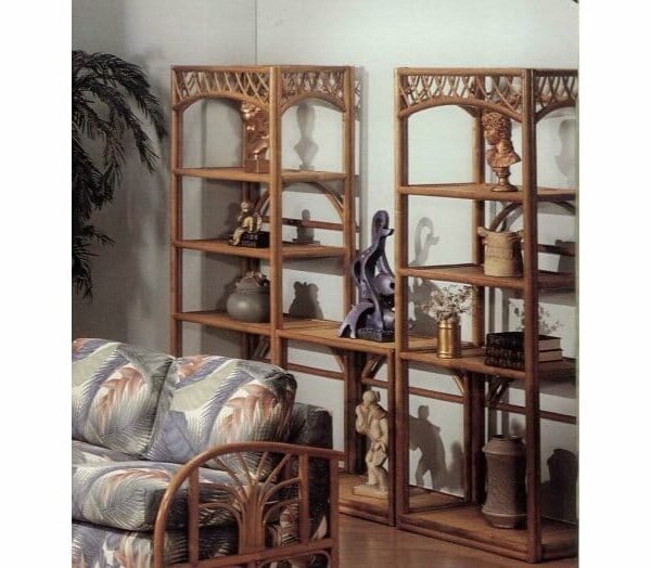 Newport Rattan Wall Unit