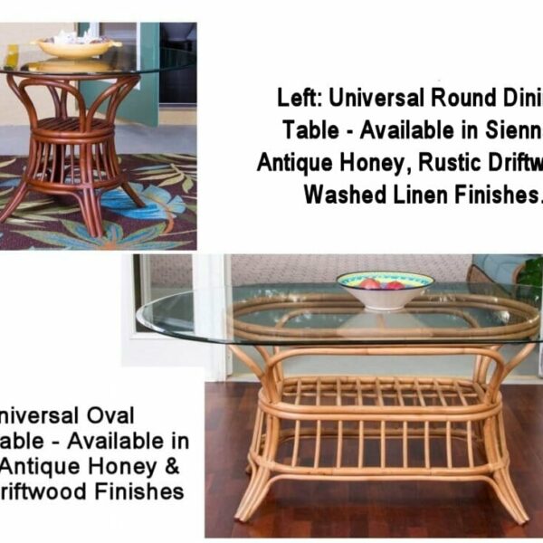 Universal Rattan Dining Tables