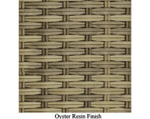 Oyster Resin Finish