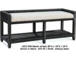 Pine Isle Wicker Bench