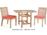 Pine Isle Wicker Breakfast Set