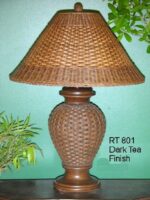 RT-801 Wicker Table Lamp