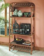 South Sea Rattan Wall Unit