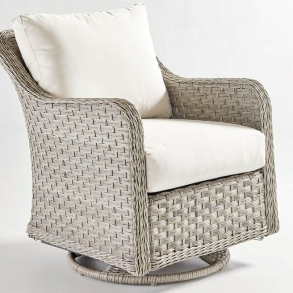 outdoor swivel glider
