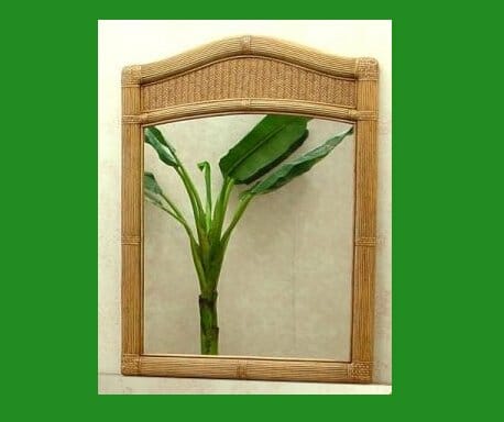 Surfside Rattan Mirror