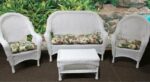 Tufted Patio Set Cushions