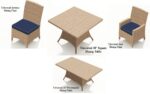 Universal Outdoor Wicker Dining Set