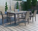 Universal Outdoor Wicker Dining Set of 7