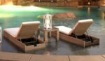 Universal Outdoor Wicker Chaise Lounge