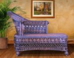 Victorian Chaise Lounge Brown