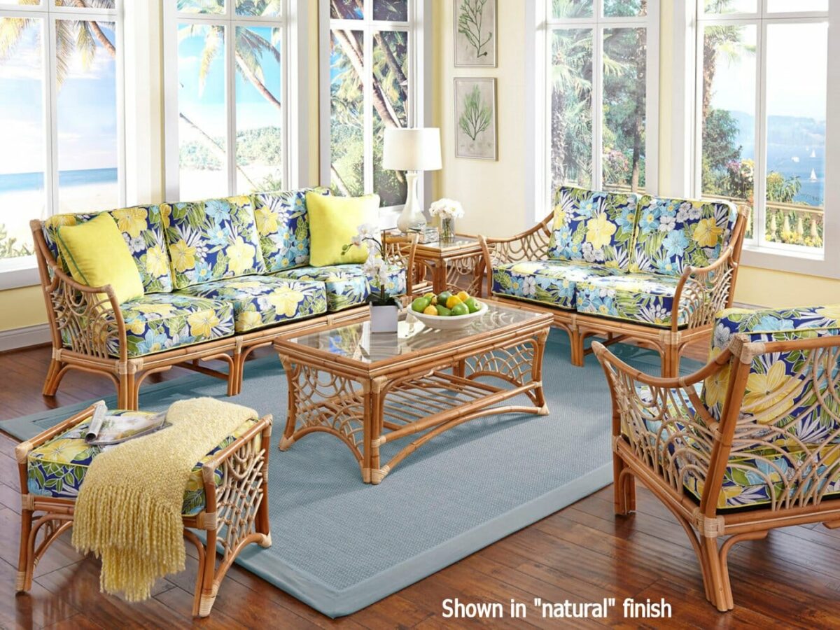 Wave Crest Rattan Set