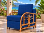 Bali Upholstered Rattan Chair