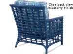 Bridge Hampton wicker chair back view